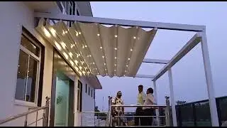 Fully Automated Retractable Fabric Roof