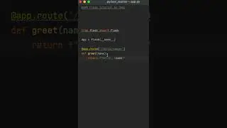 Personalized URLs in Flask - it's this simple !! Flask Tutorial Day 7