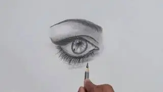 #How to draw realstic eye #realsticdrawing #eye art #art #realsim #artist #artwork #eyebrow