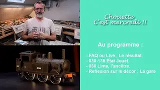 FAQ ou Live le résultat, 030-135 Etat Jouef, 030 Lima, reflexion sur la gare / épisode 35
