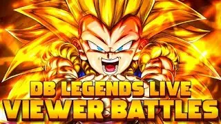 LIVE! DRAGON BALL LEGENDS VIEWERBATTLES! #DBLegends #dragonballlegends #shorts (Dragon Ball Legends)