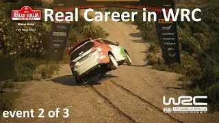 EA WRC | club Real Career in WRC | ралли Сардиния | День 2