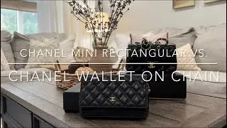 Chanel Classic Mini Rectangular vs Chanel Wallet on Chain