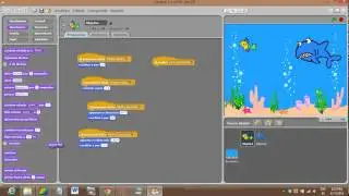 Juego en el Fondo del Mar - Ejercicio b&aacute;sico de Scratch