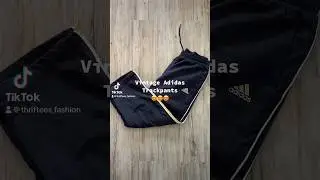 Vintage Adidas Trackpants 🤌🤌 #trackpants #streetwear #vintageclothing
