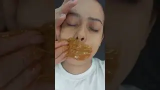 😱Viral Unwanted Facial Hair Removal Pack | Easy Upper Lips & Facial Hair Removal Tips #shorts #diy