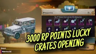 C1S3 M6 RP CRATE OPENING 😱 | 3000 RP POINTS LUCKIEST CRATES OPENING 😍