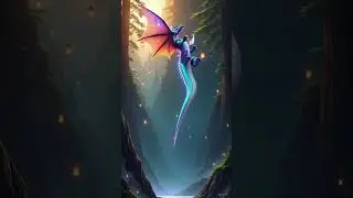 &ldquo;Epic Blue Dragon | AI Fantasy Art | Magical World | AI Duniya Official&rdquo; #viral #short