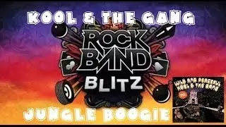 Kool & the Gang - Jungle Boogie - Rock Band Blitz Playthrough (5 Gold Stars)