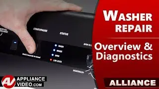 Speed Queen AWN63RSN116TW01 Washer - Overview and Diagnostic Mode