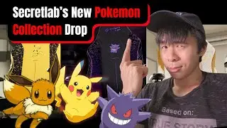 Secretlab's New Pokemon Collection Drop