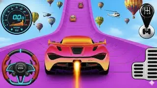 Impossible GT Car Stunt Racing - GT Car Stunt Master 3D - Android Gameplay