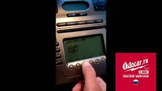 SEAT enter radio code.Manual