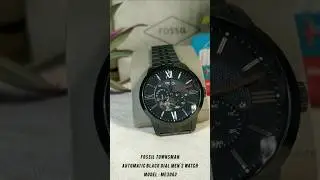 Fossil Townsman Automatic Black Dial Men's Watch #ME3062 #Fossil #Townsman #Automatic #fossilME3062