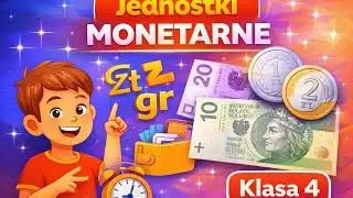 Jednostki monetarne. Złotówki i grosze. Klasa 4 