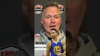 Steve Kerr on coaching Chris Paul next season 👀👀