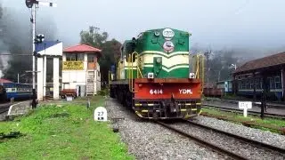 YDM 4 powered MG Passenger on Nilagiri Hill - Nilagiri Mountain Railway