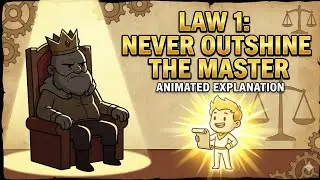 Law 1 - 48 Laws of Power - Never Outshine the master - Animated Explaination