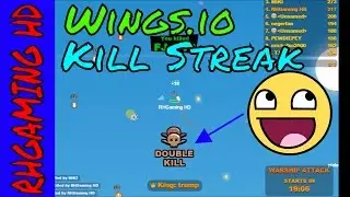 Wings io Kill Streak!?!