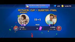 Mini football game(Mythical Cup Tournament)-756 : 604/622/724(all Legend players)