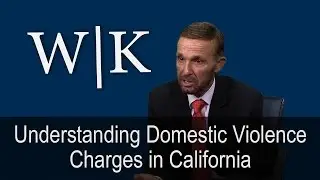Domestic Violence Charges in California