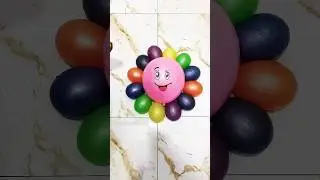 Beautiful Rose Smile Balloons | Relaxing Balloon Popping ASMR #balloonpopping #poppballon #balloon