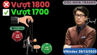 VNIndex: Mua 1800 - Bán 1700? | Chứng Khoán Ngày Mai | Góc Nhìn Trader
