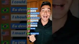 Entenda os VERBOS MODAIS de um JEITO SIMPLES !! #inglesonline #inglesbrasil #ingles