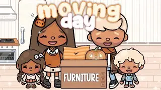 FALL FAMILY PACKING TO MOVE TO A NEW HOUSE!! 🏡  | VOICED 📢 | Toca Life World Roleplay