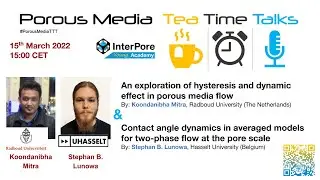 Session 32 - Koondanibha Mitra (Radboud University) & Stephan B. Lunowa (Hasselt University)