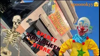 SPIRIT HALLOWEEN STORE!!  / HALLOWEEN 🎃 Stockton ca 2nd location
