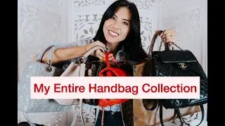 MY ENTIRE HANDBAG COLLECTION WITH MODELLING SHOTS: Chanel, LV, Dior, YSL, Fendi, Gucci and etc