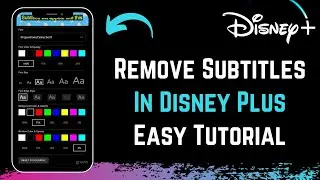 How to Remove Subtitles on Disney Plus - Disney+