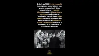 Cuando la SS busc&oacute; a Mussolini con p&eacute;ndulos #WW2 #Historia