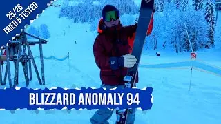 Обзор лыжного теста Blizzard Anomaly 94 2026 года