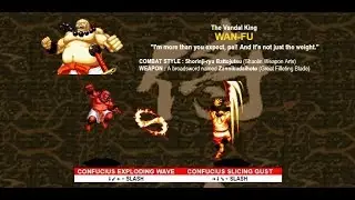 Samurai Shodown 1 - (Arcade) - {Wan-Fu} - Level 8 / 1 Cr&eacute;dito / At&eacute; o Final