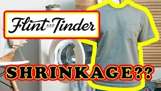 Flint and Tinder T Shirt: How Much Did it Shrink?