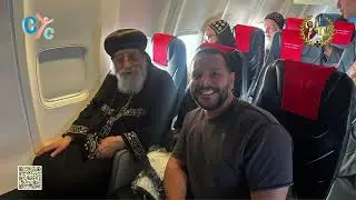 H.H Pope Tawadros II's historical visit to Poland 🇵🇱 ✨ Spreading Light in Europe 2025 #copticchurch