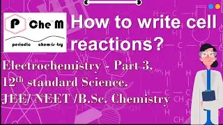 Electrochemistry part 3 I Oxidation  and Reduction half reaction I short notation I Electrolysis