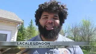 Peoria's LaCale London is Peoria's newest Chicago Bears