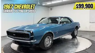 Chevrolet Camaro SS 396 1967 года | 4-ступенчатая коробка передач, восстановленный гриль | Мечта ...