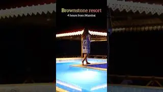 Best resort in Mahabaleshwar 😍 Brownstone resort | Mahabaleshwar trip #shortsvideo #maharashtra #new