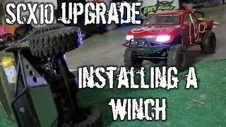 SCX10 upgrade! (after how many years?) Installing a winch