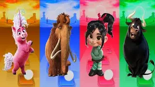 THELMA THE UNICORN🆚Ice Age🆚Wreck It Ralph🆚Ferdinand💦Who is best player??