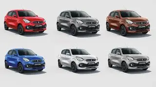 All-New 2021 Maruti Suzuki Celerio - All Colour Options - Images | AUTOBICS