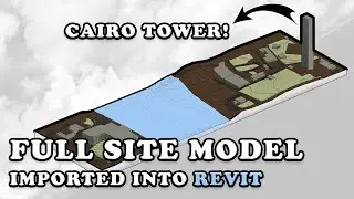 استيراد الموقع إلى ريفيت بالكادمابر | CADMapper for Revit