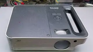 Disassembling a BenQ SP820 DLP Video Projector With Screwdrivers