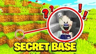 Minecraft PE : We Found The Ice Scream 3 SECRET BASE! (POCKET EDITION)