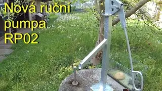 Nová ruční pumpa RP02 