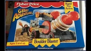 Fisher Price Great Adventures Boulder Blaster